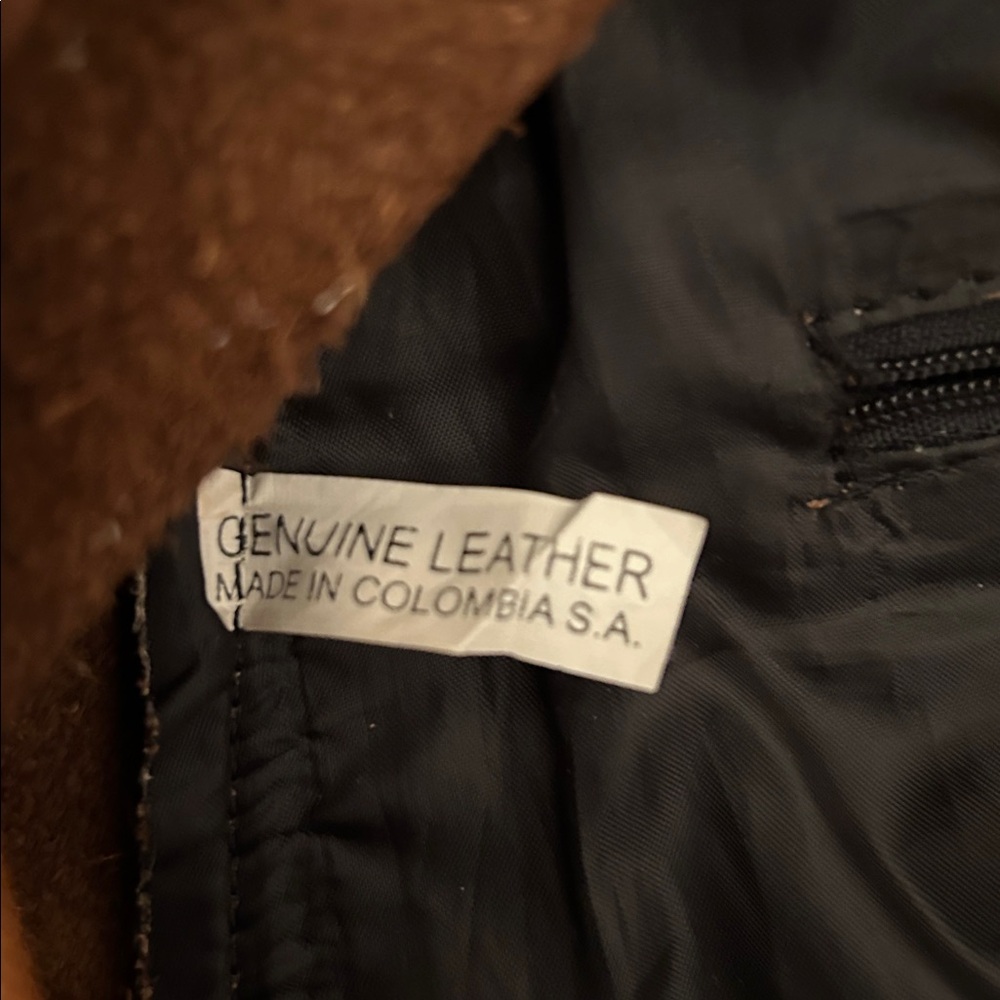 Brown Leather Backpack - image 2